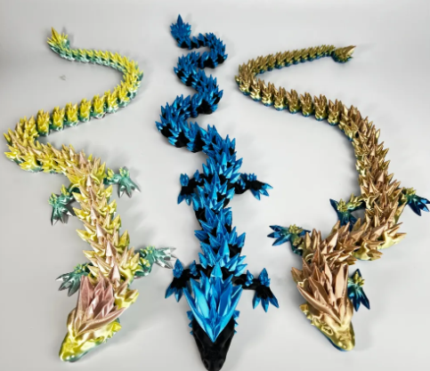 Modèle dragon imprimé en 3D