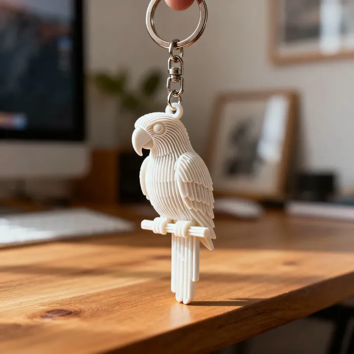Peroquet imprimé en 3D